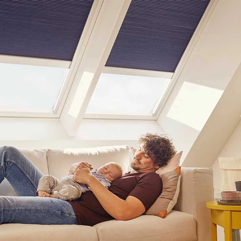 VELUX White Poly Center Pivot Window GGU 1140 X 1180mm 7 VELUX White Poly Center Pivot Window GGU 1140 X 1180mm - Image 5