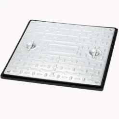 5T Galvanised Manhole Cover Plastic Narrow Frame 300 X 300mm