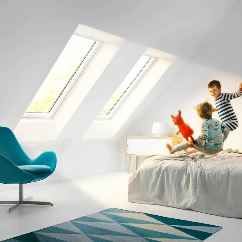 VELUX White Poly Top Hung Window GPU 1340 X 1400mm 5 VELUX White Poly Top Hung Window GPU 1340 X 1400mm - Image 3