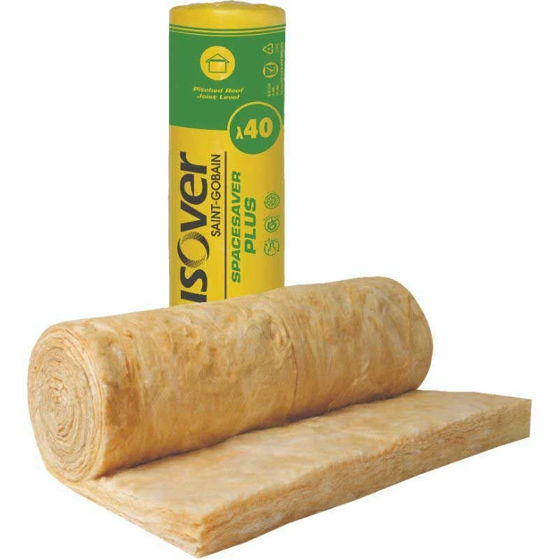 100mm Isover Spacesaver Plus Loft Insulation 40 Roll (Roll 8.12m²) 3 100mm Isover Spacesaver Plus Loft Insulation 40 Roll (Roll 8.12m²)
