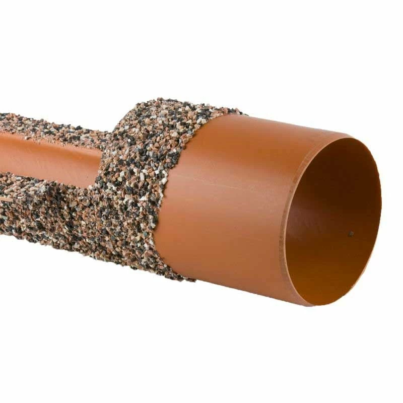 Brett Martin Plain End Channel Pipe 160mm X 1.5m