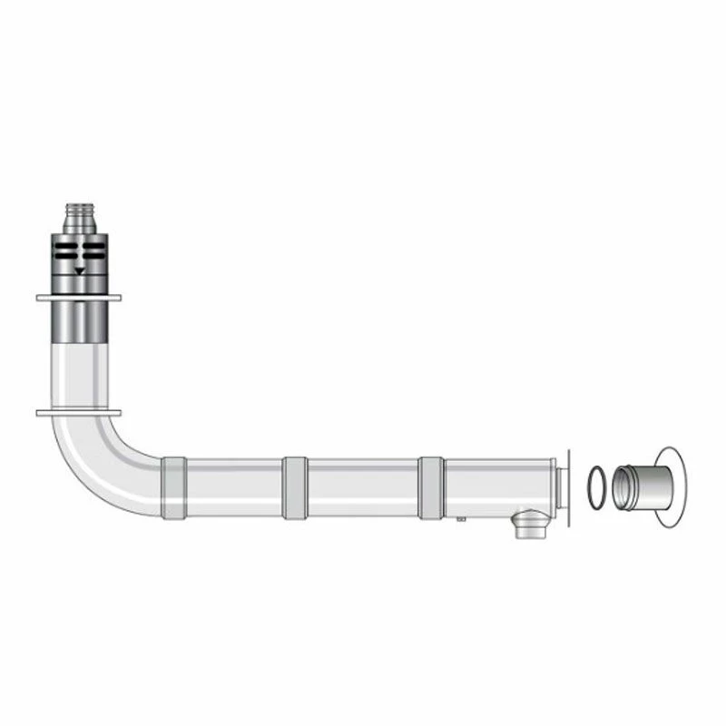 Grant HLK0290200 50-90 Balanced Flue High Level Flue Kit 15-26kW 3 Grant HLK0290200 50-90 Balanced Flue High Level Flue Kit 15-26kW