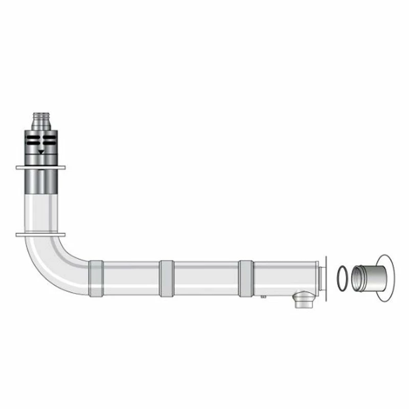 Grant HLK015090 50-90 Balanced Flue High Level Flue Kit 15-26kW 3 Grant HLK015090 50-90 Balanced Flue High Level Flue Kit 15-26kW