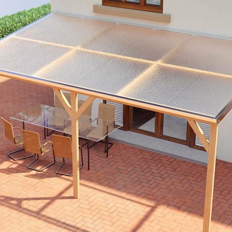 Clickloc Clear Polycarbonate Panel 4000 X 500 X 16mm 3 Clickloc Clear Polycarbonate Panel 4000 X 500 X 16mm