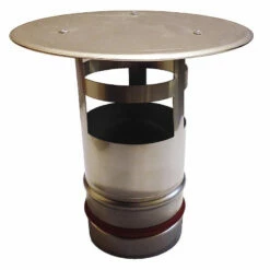 Grant GPDVT90 Blue System Stainless Flue Vertical Terminal 12-26kW