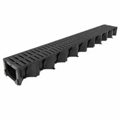 Aco Hexdrain Driveway Duty 1M Plastic Channel + Grate 11019 B125