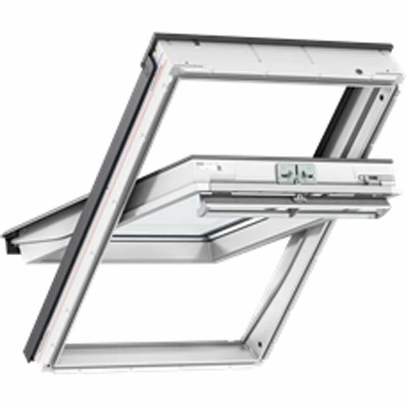 VELUX White Painted Centre Pivot Window GGL 940 X 1600mm 3 VELUX White Painted Centre Pivot Window GGL 940 X 1600mm