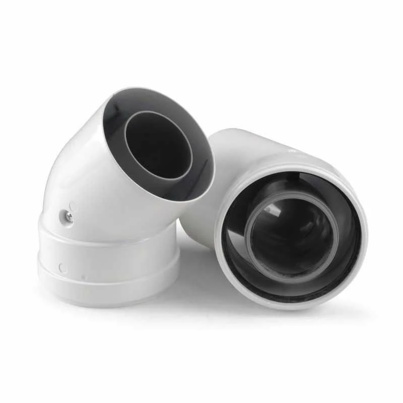 Ariston 3318080 Black High Efficiency Vertical Flue W/ Black Terminal